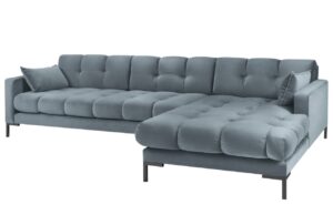 Micadoni Sametov&aacute; rohov&aacute; pohovka Mamaia 293 cm