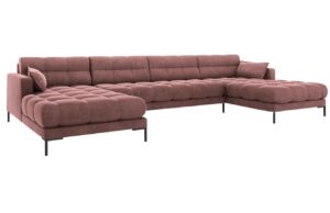 Micadoni Sametov&aacute; rohov&aacute; pohovka Mamaia 383 cm