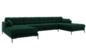 Micadoni Sametov&aacute; rohov&aacute; pohovka Mamaia 383 cm