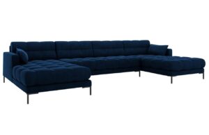 Micadoni Sametov&aacute; rohov&aacute; pohovka Mamaia 383 cm