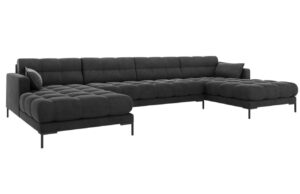 Micadoni Sametov&aacute; rohov&aacute; pohovka Mamaia 383 cm