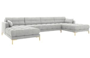 Micadoni Sametov&aacute; rohov&aacute; pohovka Mamaia 383 cm