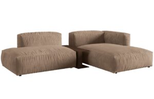 Micadoni Sametov&aacute; rohov&aacute; pohovka Martina 285 cm