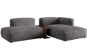 Micadoni Sametov&aacute; rohov&aacute; pohovka Martina 285 cm