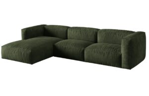 Micadoni Sametov&aacute; rohov&aacute; pohovka Martina 330 cm