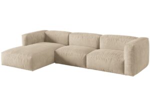 Micadoni Sametov&aacute; rohov&aacute; pohovka Martina 330 cm