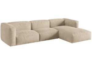 Micadoni Sametov&aacute; rohov&aacute; pohovka Martina 330 cm