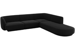 Micadoni Sametov&aacute; rohov&aacute; pohovka Miley 255 cm