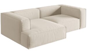 Micadoni Sametov&aacute; rohov&aacute; pohovka Nuria 252 cm