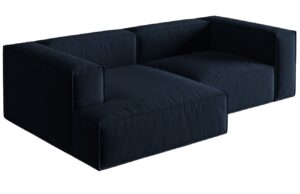 Micadoni Sametov&aacute; rohov&aacute; pohovka Nuria 252 cm