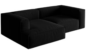 Micadoni Sametov&aacute; rohov&aacute; pohovka Nuria 252 cm