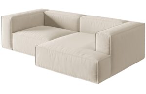 Micadoni Sametov&aacute; rohov&aacute; pohovka Nuria 252 cm