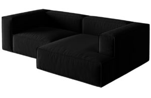 Micadoni Sametov&aacute; rohov&aacute; pohovka Nuria 252 cm