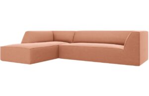 Micadoni Sametov&aacute; rohov&aacute; pohovka Ruby 273 cm