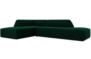 Micadoni Sametov&aacute; rohov&aacute; pohovka Ruby 273 cm