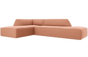 Micadoni Sametov&aacute; rohov&aacute; pohovka Ruby 273 cm