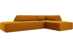 Micadoni Sametov&aacute; rohov&aacute; pohovka Ruby 273 cm