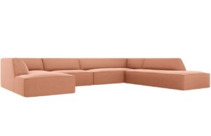 Micadoni Sametov&aacute; rohov&aacute; pohovka Ruby 366 cm