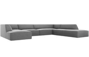 Micadoni Sametov&aacute; rohov&aacute; pohovka Ruby 366 cm