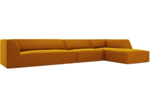 Micadoni Sametov&aacute; rohov&aacute; pohovka Ruby 366 cm