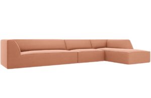 Micadoni Sametov&aacute; rohov&aacute; pohovka Ruby 366 cm