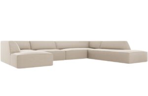 Micadoni Sametov&aacute; rohov&aacute; pohovka Ruby 366 cm