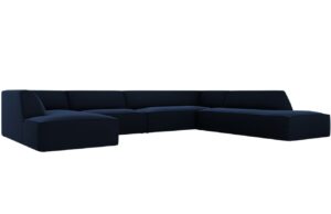 Micadoni Sametov&aacute; rohov&aacute; pohovka Ruby 366 cm