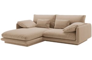 Micadoni Sametov&aacute; rohov&aacute; pohovka Torino 220 cm