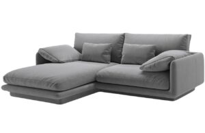 Micadoni Sametov&aacute; rohov&aacute; pohovka Torino 220 cm