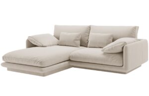 Micadoni Sametov&aacute; rohov&aacute; pohovka Torino 220 cm