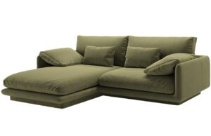 Micadoni Sametov&aacute; rohov&aacute; pohovka Torino 220 cm