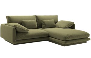 Micadoni Sametov&aacute; rohov&aacute; pohovka Torino 220 cm