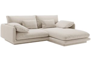 Micadoni Sametov&aacute; rohov&aacute; pohovka Torino 220 cm