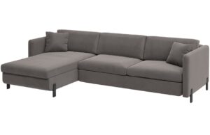 Micadoni Sametov&aacute; rozkl&aacute;dac&iacute; pohovka Gloria 260 cm