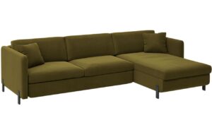 Micadoni Sametov&aacute; rozkl&aacute;dac&iacute; pohovka Gloria 260 cm