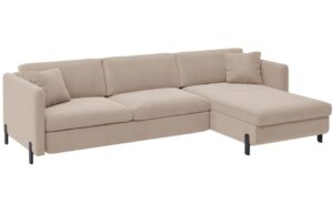 Micadoni Sametov&aacute; rozkl&aacute;dac&iacute; pohovka Gloria 280 cm