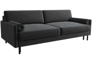 Micadoni Sametov&aacute; rozkl&aacute;dac&iacute; pohovka Scott 212 cm