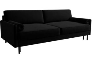 Micadoni Sametov&aacute; rozkl&aacute;dac&iacute; pohovka Scott 212 cm