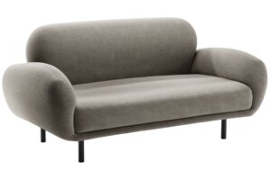 Micadoni &Scaron;ed&aacute; boucl&eacute; dvoum&iacute;stn&aacute; pohovka Poppy 148 cm