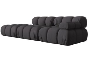 Micadoni &Scaron;ed&aacute; čtyřm&iacute;stn&aacute; pohovka Bellis 282 cm