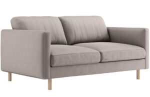 Micadoni &Scaron;edob&eacute;žov&aacute; sametov&aacute; dvoum&iacute;stn&aacute; pohovka Eden 146 cm