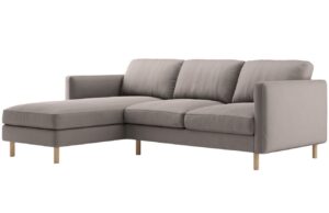 Micadoni &Scaron;edob&eacute;žov&aacute; sametov&aacute; rohov&aacute; pohovka Eden 250 cm