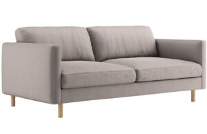 Micadoni &Scaron;edob&eacute;žov&aacute; sametov&aacute; trojm&iacute;stn&aacute; pohovka Eden 173 cm