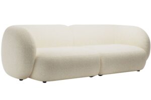 Micadoni Světle b&eacute;žov&aacute; čtyřm&iacute;stn&aacute; pohovka Kate 243 cm