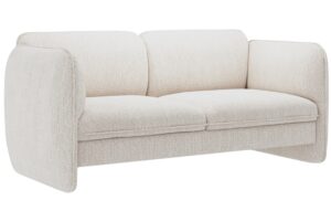 Micadoni Světle b&eacute;žov&aacute; dvoum&iacute;stn&aacute; pohovka Georgia 168 cm