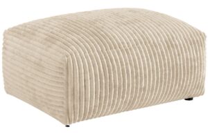 Micadoni Světle b&eacute;žov&aacute; man&scaron;estrov&aacute; podnožka Martina 95 x 65 cm