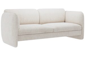 Micadoni Světle b&eacute;žov&aacute; trojm&iacute;stn&aacute; pohovka Georgia 204 cm