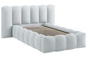 Micadoni Světle &scaron;ed&aacute; postel Lupine 90 x 200 cm s &uacute;ložn&yacute;m prostorem