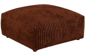 Micadoni Terakotově červen&aacute; man&scaron;estrov&aacute; podnožka Martina 106 x 106 cm