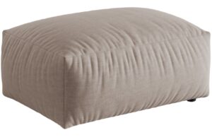 Micadoni Tmavě b&eacute;žov&aacute; podnožka Martina 95 x 65 cm